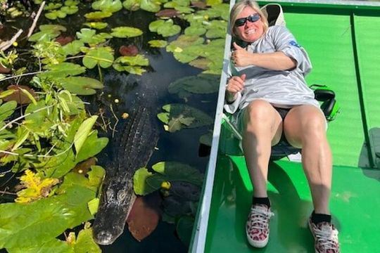 Miami: 60 Minute Private Everglades Airboat Ride