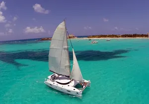 Catamaran Sail to Isla Mujeres with all inclusive from Cancun or Riviera Maya