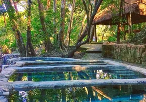 Shaded Hot Spring, Massage and Mex Grill in Puerto Vallarta