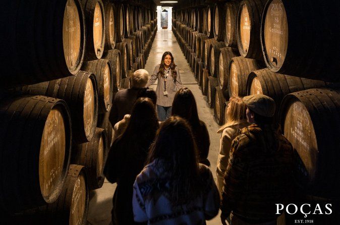 Poças Guided Visit and Wine Tasting of 3 Port Wines