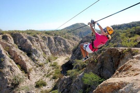 Ziplines and Rappelling at Costa Azul