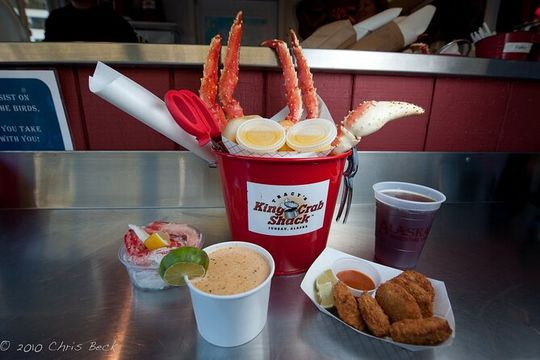 Ultimate Whale Watch and Tracy's Crab Shack Combo