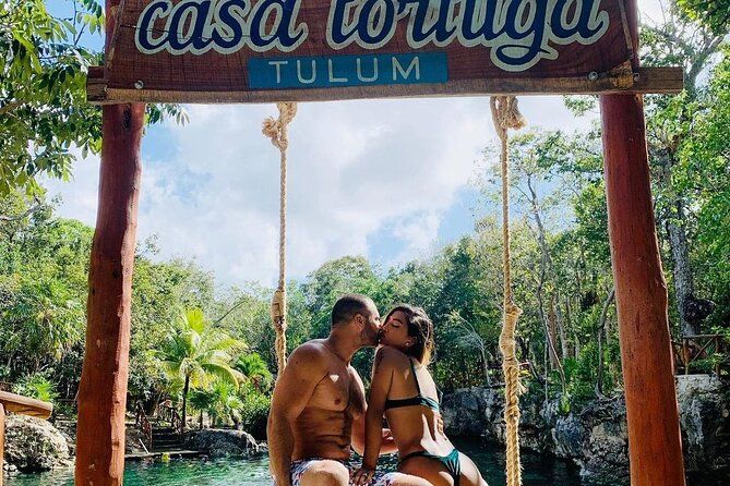 Eco Park Casa Tortuga Cenotes and Tulum Ruins! Riviera Maya Round Transportation