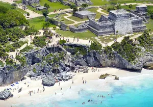Tulum and Coba 4x1 with Cenote, Playa del Carmen, Mayan Village All Inclusive Tour