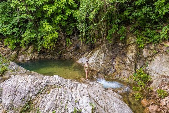 Side by side/rzr in the mountain, waterfull and tequila tasting