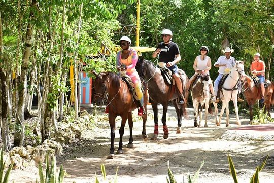 Tequila Tasting, Horseback Riding,ATV, Ziplines Cenote and Lunch