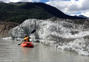 Glacial Lake Inflatable Kayak Tour