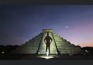 Chichen Itza Sunrise and Cenote Ik Kil from Cancun