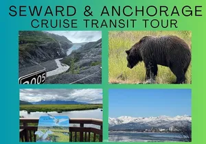 Seward to Anchorage transfer with National Park hike and AWCC