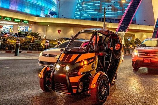 Private 1-Hour Downtown Las Vegas Tour in a Talking GoCar