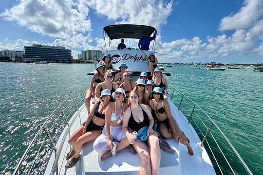 Up to 34Pax Bachelorette Party Boat & Yacht Rental Miami