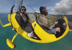 Hawaii Private Gyroplane Flights Over Oahu’s North Shore