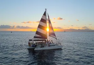 Best Waikiki Sunset Cruise:BYOB Sunset Sail with Swimming