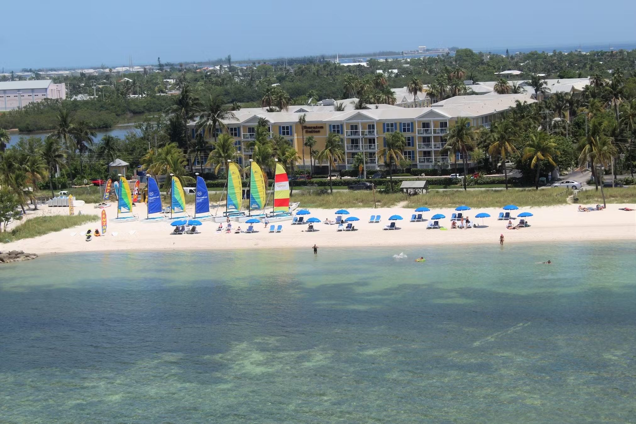Key West Smather's Beach All Day Pass with Parasailing