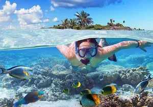 Nassau: Private Island & Snorkeling, Turtles, Drinks & BBQ