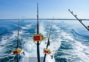 Guided 8 HR Full Day Fishing / Snorkel Private Charter Trip 40' Mega Bite