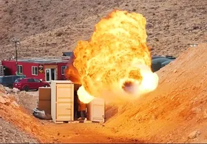 Flame Thrower Combo Package at Adrenaline Mountain