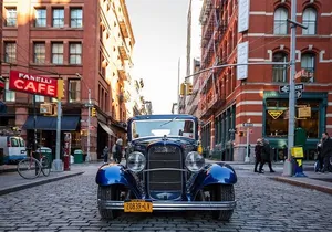 1 HR - NYC Private Classic Car Experience - Downtown