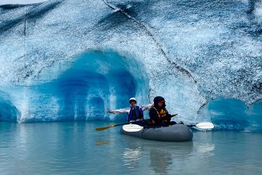 Introduction to Packrafting Knik Glacier Hike and Float