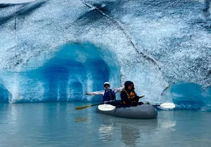 Introduction to Packrafting Knik Glacier Hike and Float