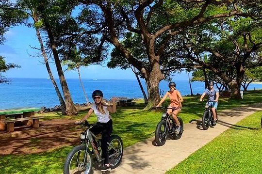West Maui: Self Guided Electric Bike and Snorkel Explorer