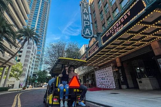 Tampa Bar Crawl on New Street Legal Golf Cart