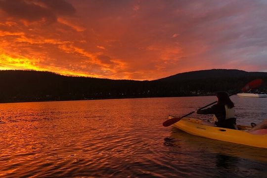 Sunset Kayak Tour in Tahoe City