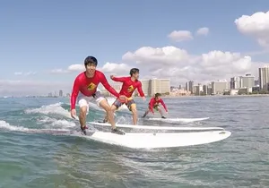 Family, Private & Group Bodyboard Lessons in Waikiki