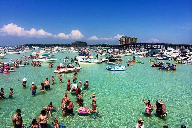 TOP 10 Private Capt Pontoon to Crab Island Choose 3,4,5, or 6 Hr