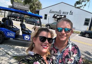 Ybor City Private Brewery Tour by Custom Golf Cart
