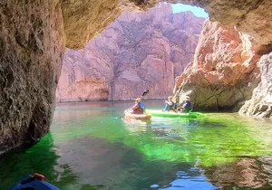 Emerald Cave Kayak Tour with Wildlife, Swim & Shuttle Option