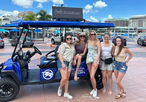 Tampa Heights Private Brewery Tour by Custom Golf Cart