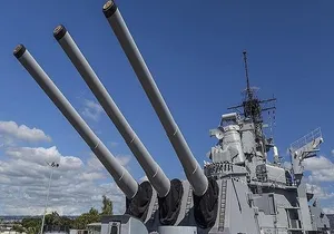 Battleships of WWII at Pearl Harbor from Kauai