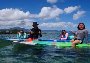 Private Surf Lesson for 3-5 People in North Shore Oahu
