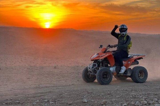 PROMO Marrakech Desert Agafay Quad Bike, Camel Ride, Dinner Show