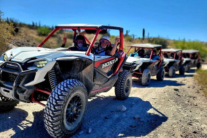 8:00AM Desert Off-Road UTV Tour, 2 hours, 2 people per vehicle