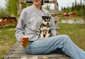 1.5-Hour Beer and Puppies Guided Experience in Fairbanks
