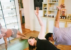 Private Guided Yoga Session in Boutique Cannabis Store