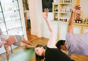 Private Guided Yoga Session in Boutique Cannabis Store