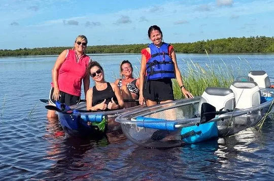 New Smyrna Beach 2-Hour Glass Bottom Kayak Guided Eco Tour