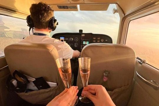 Miami Beach: Luxury Plane Tour with Free Champagne