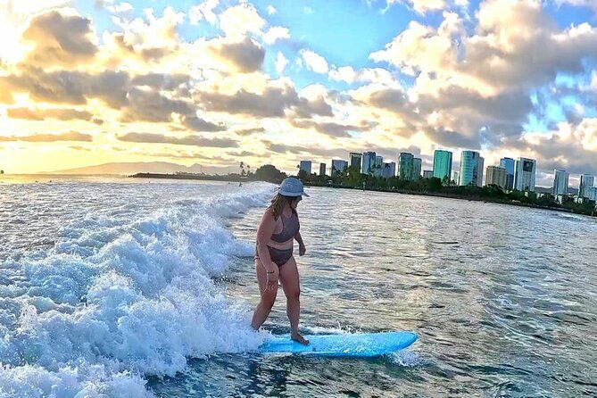 Private 1-on-1 Surf Lesson with Videos and Photos