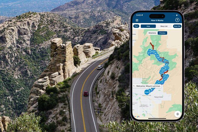 Mount Lemmon Self-Guided Driving Audio Tour