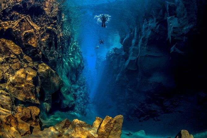 Silfra Fissure Snorkeling with Underwater Photos from Reykjavík