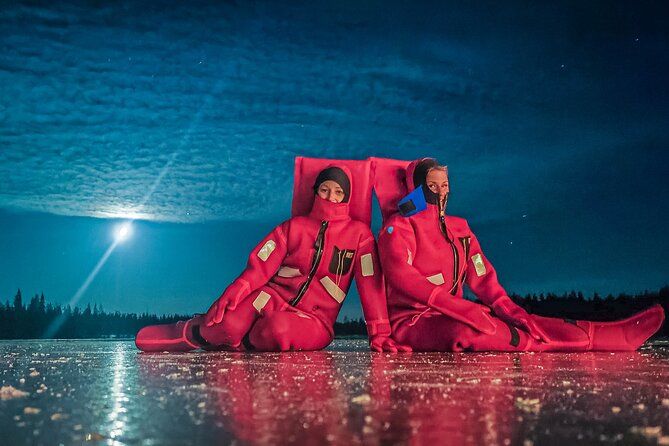 Aurora Arctic Ice Floating in Rovaniemi, Small-group