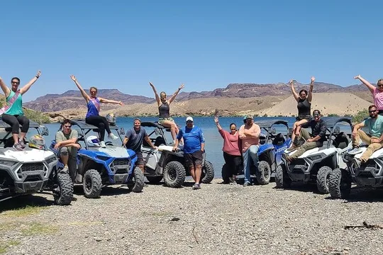 Colorado River Blast: Adrenaline RZR Tour + Ghost Town + Lunch