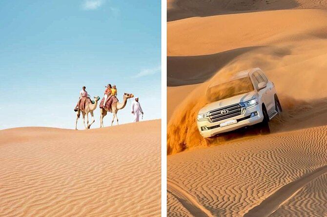 Desert Safari Combo: Camel Ride, Sandboarding & Inland Sea Visit