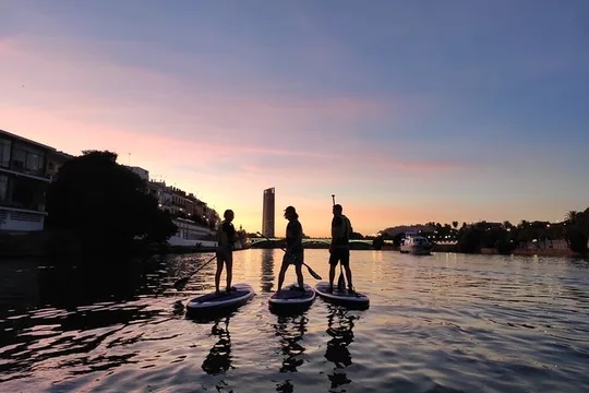 Paddle Surfing Tour of the Guadalquivir in Seville