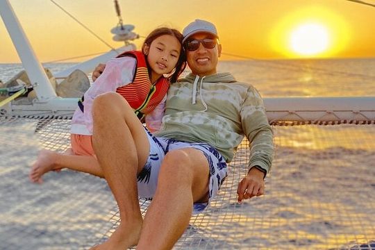 Private Catamaran Sunset Sail in Waikiki