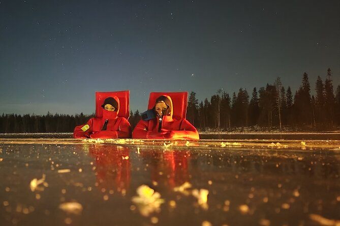 Aurora Arctic Ice Floating in Rovaniemi, Small-group